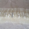 Cream Satin Elastic Bridal Garter